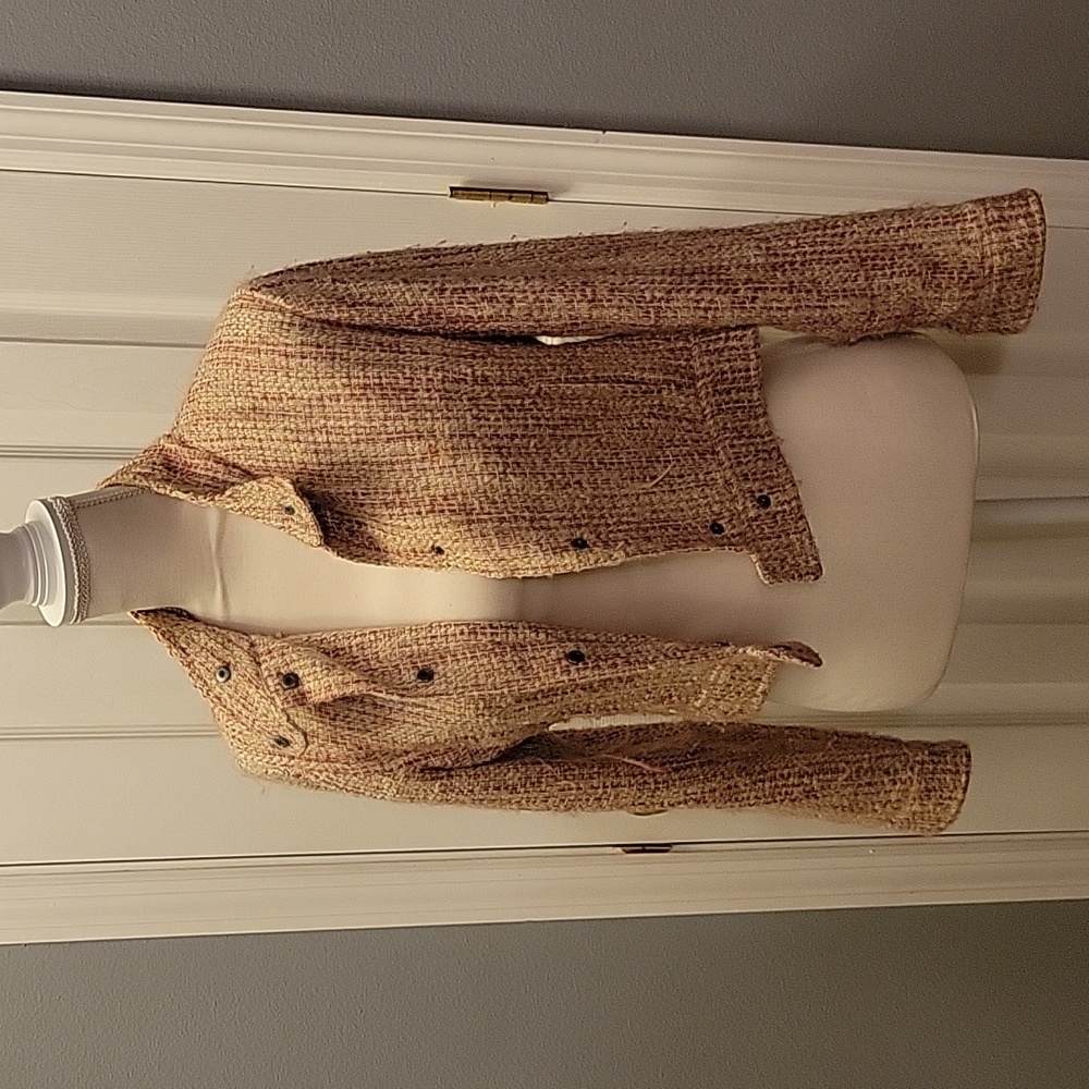Carole Little crop jacket